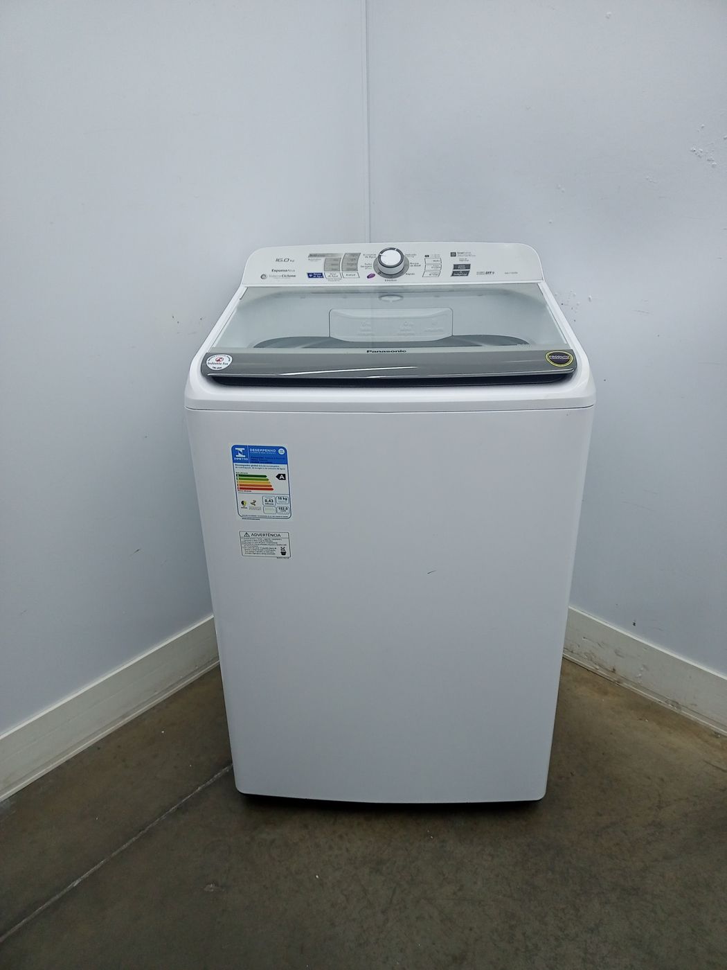 Lavadora Panasonic 16kg C 09 Programas De Lavagem Branco Tudobônus