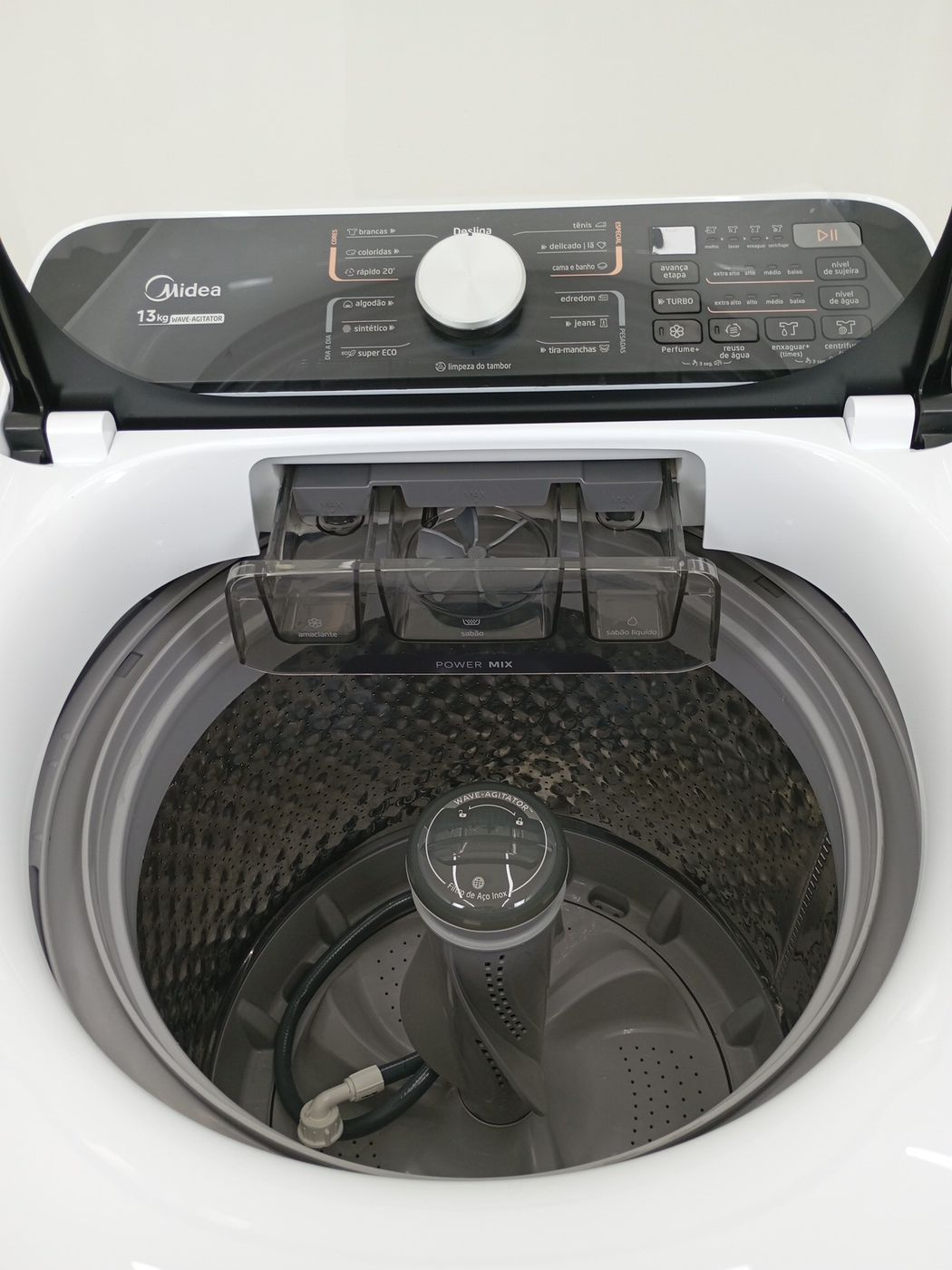 LAVADORA MIDEA MA512W 13KG WAVE AGITADOR - BR