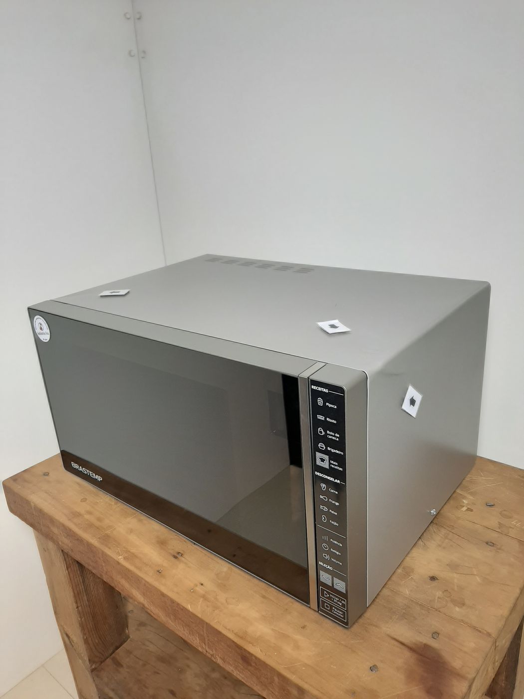 MICRO-ONDAS BRASTEMP 45 L - INOX