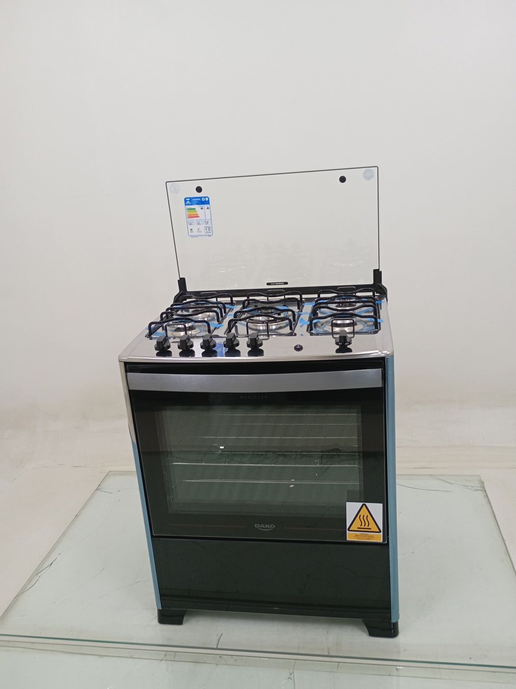 FOGAO DAKO MAGISTER 5 BOCAS - INOX