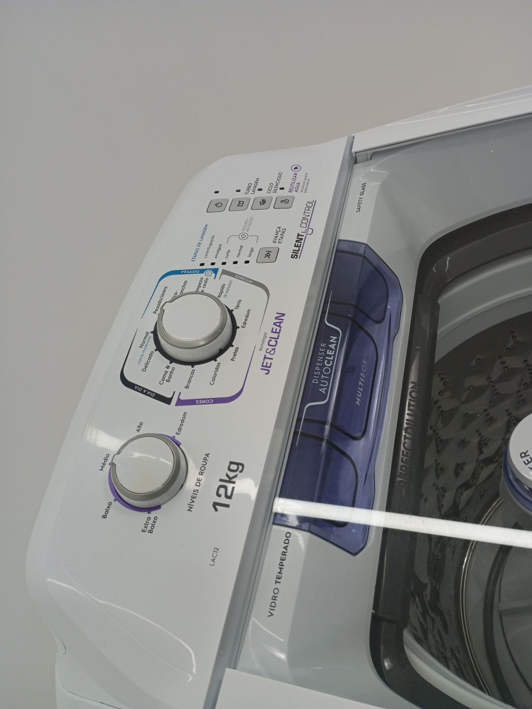 LAVADORA ELECTROLUX TOP LOAD 12KG LAC12 TURBO