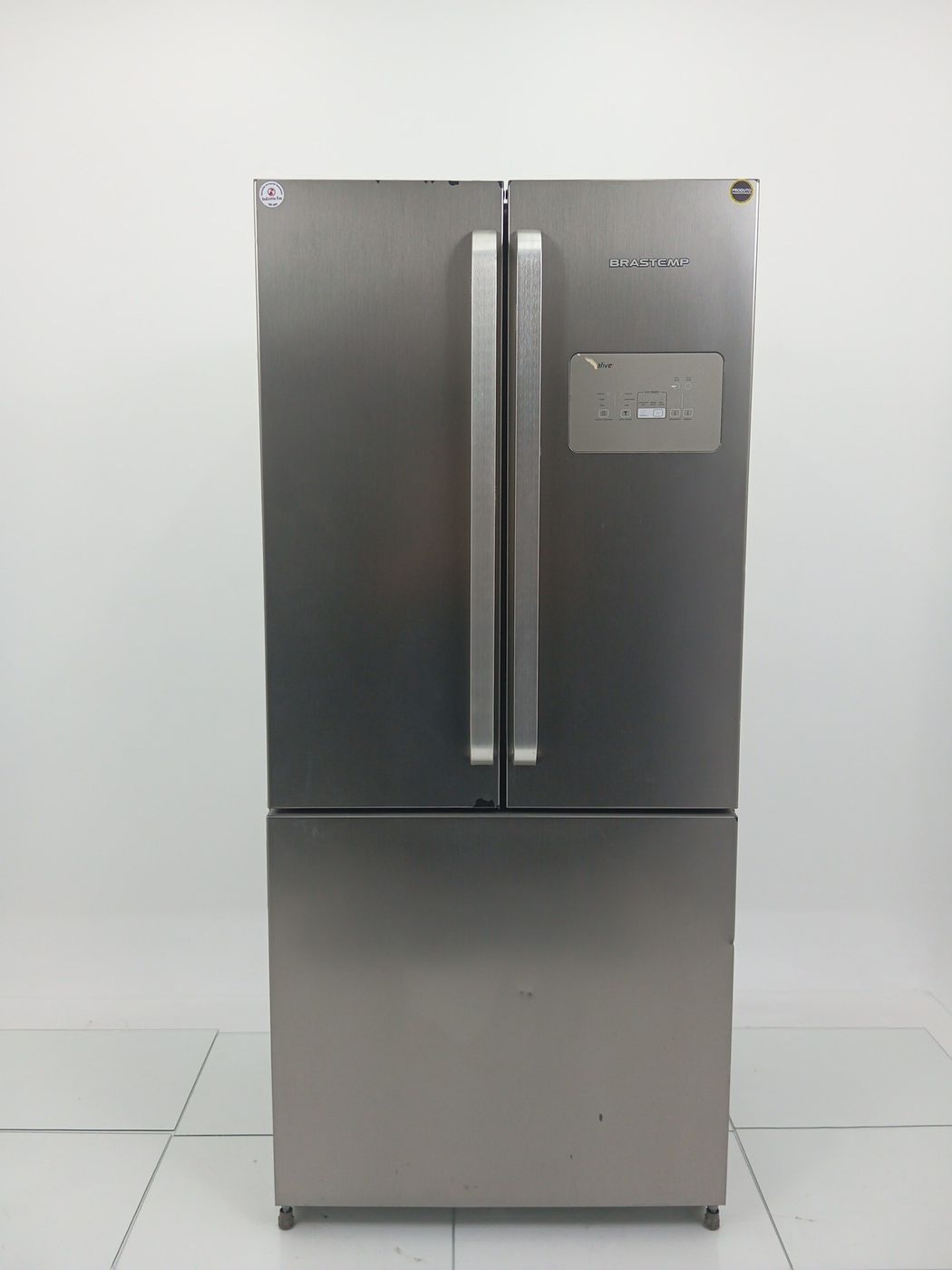 REFRIGERADOR BRASTEMP 540L FROST FREE SIDE IN