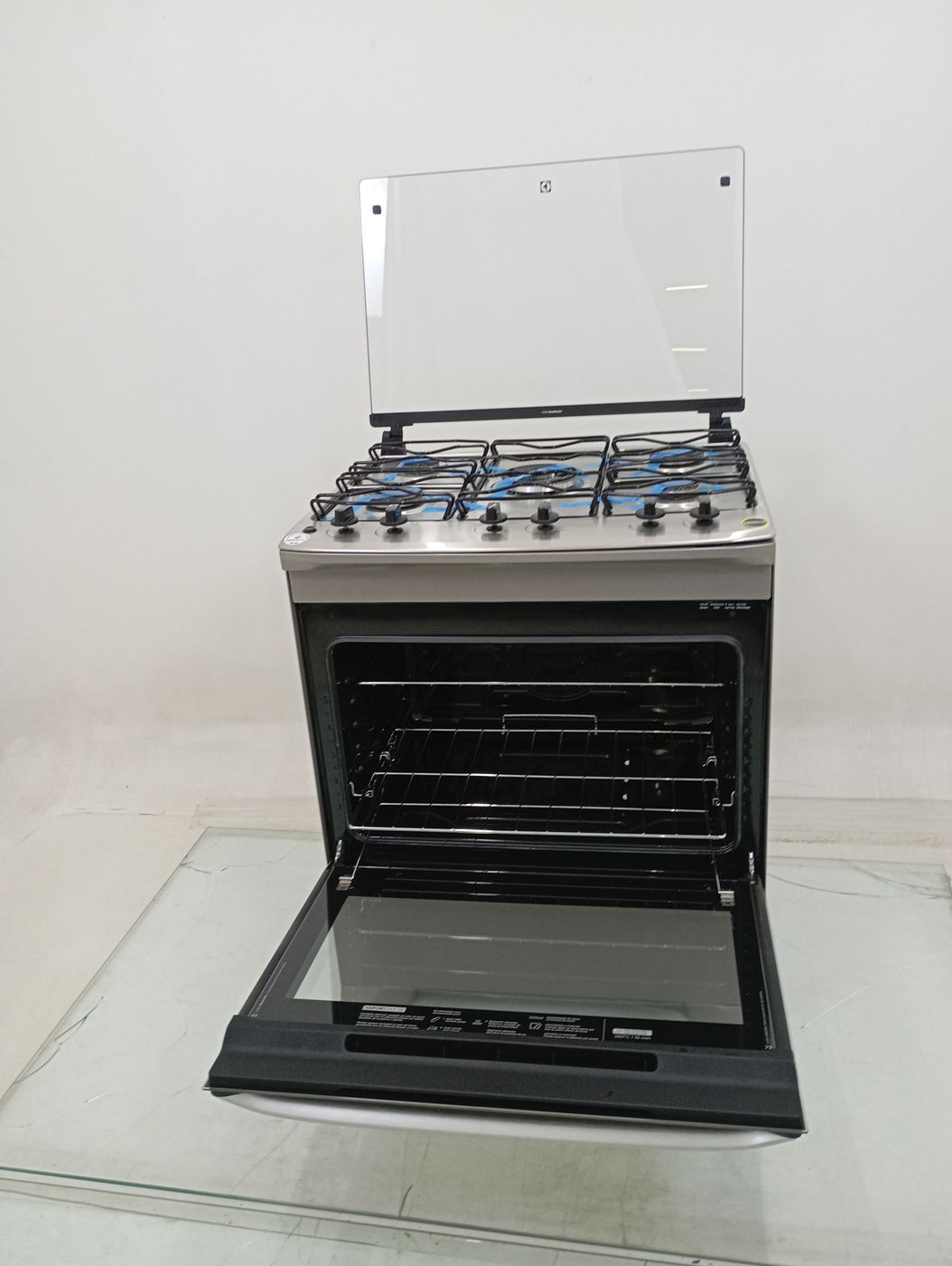 FOGAO ELECTROLUX FE5IC 5 BOCAS MESA INOX PERF