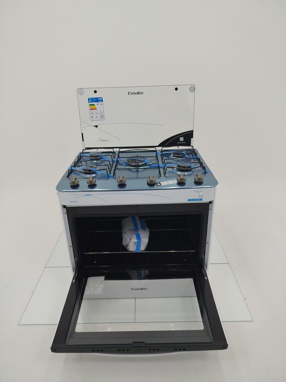 FOGAO ESMALTEC AGATA A GAS C/ ACENDIMENTO AUT