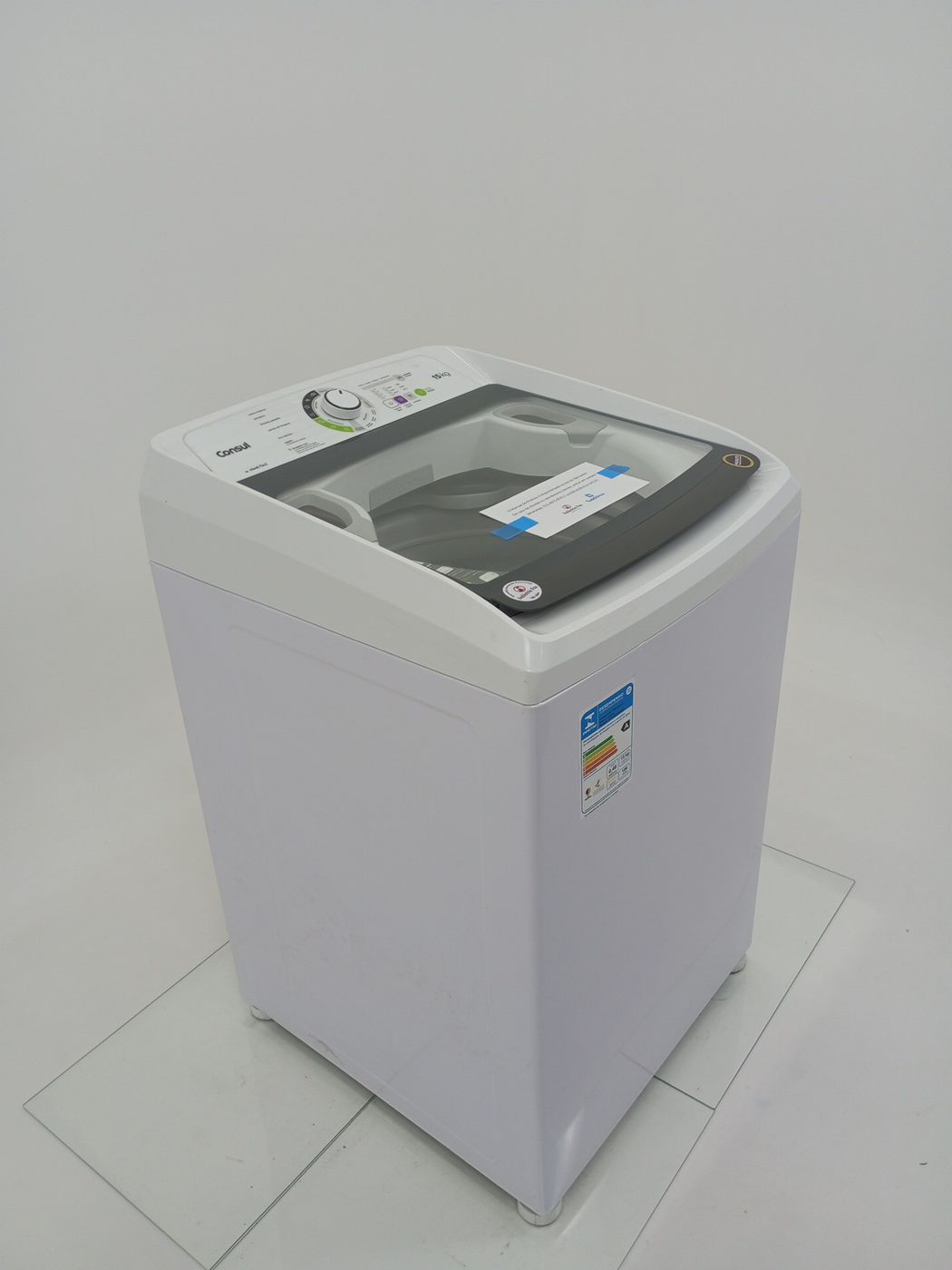 LAVADORA CONSUL 15KG COM LAVAGEM ECONOMICA E 