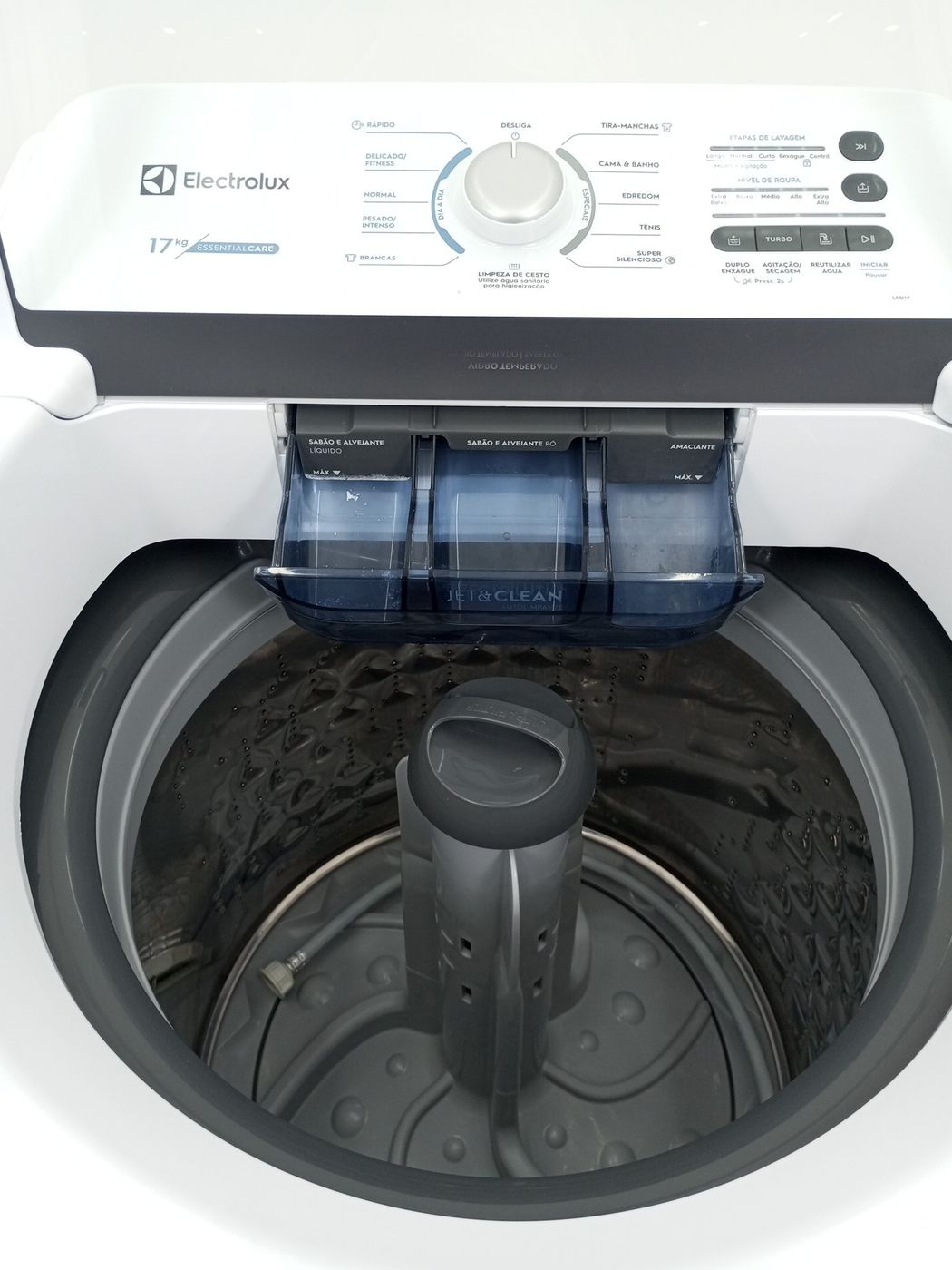 LAVADORA ELECTROLUX LED17 ROUPAS TOP LOAD 17K