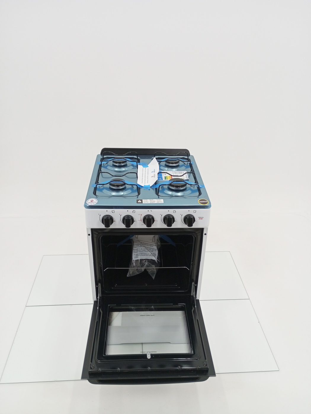 FOGAO ESMALTEC 4120 4 BOCAS IDEAL POP ACENDIM