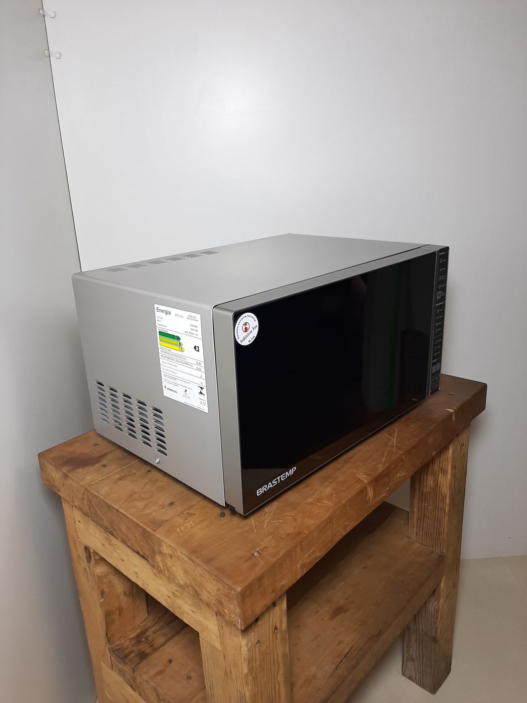 MICRO-ONDAS BRASTEMP 45 L - INOX