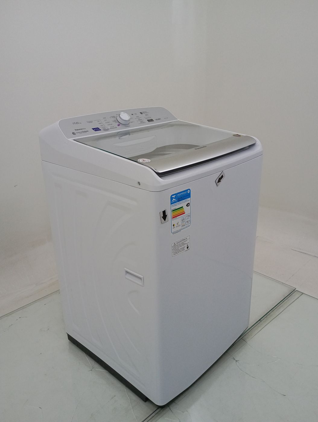 LAVADORA PANASONIC LAVAGEM INTELIGENTE 17KG -
