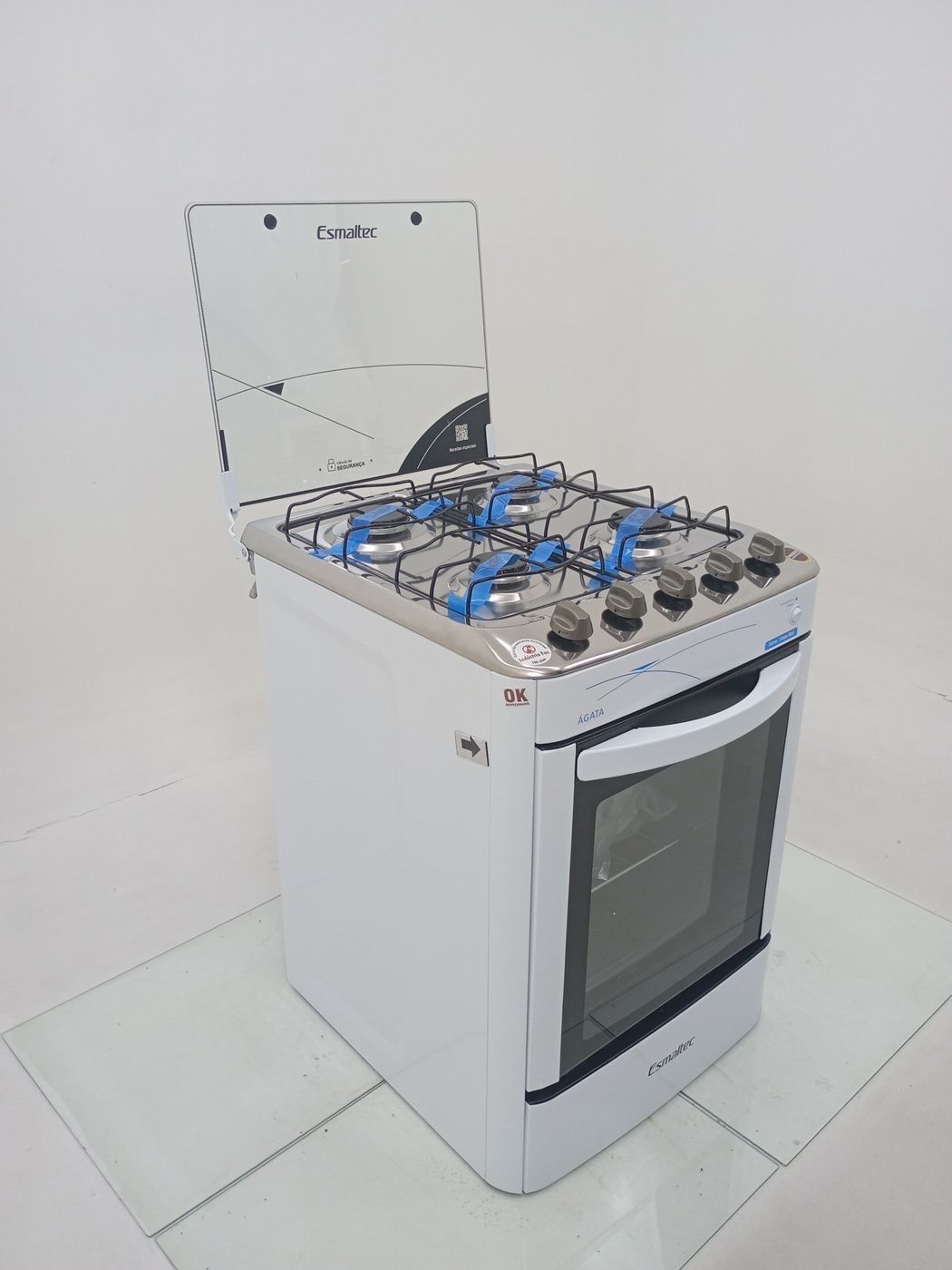 FOGAO ESMALTEC AGATA A GAS C/ ACENDIMENTO AUT