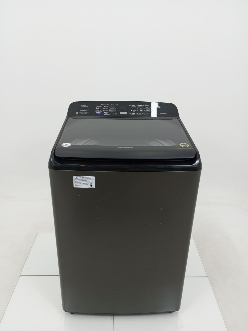LAVADORA PANASONIC LAVADORA NA F180P7TB 18KG 