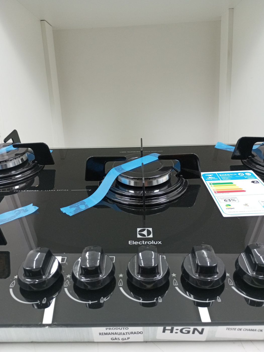 COOKTOP ELECTROLUX KE5GP 5 BOCAS - PRETO