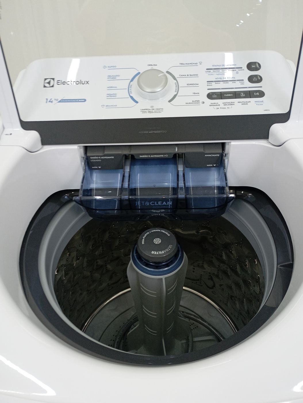 LAVADORA ELECTROLUX  LED14 14KG TOP LOAD - BR