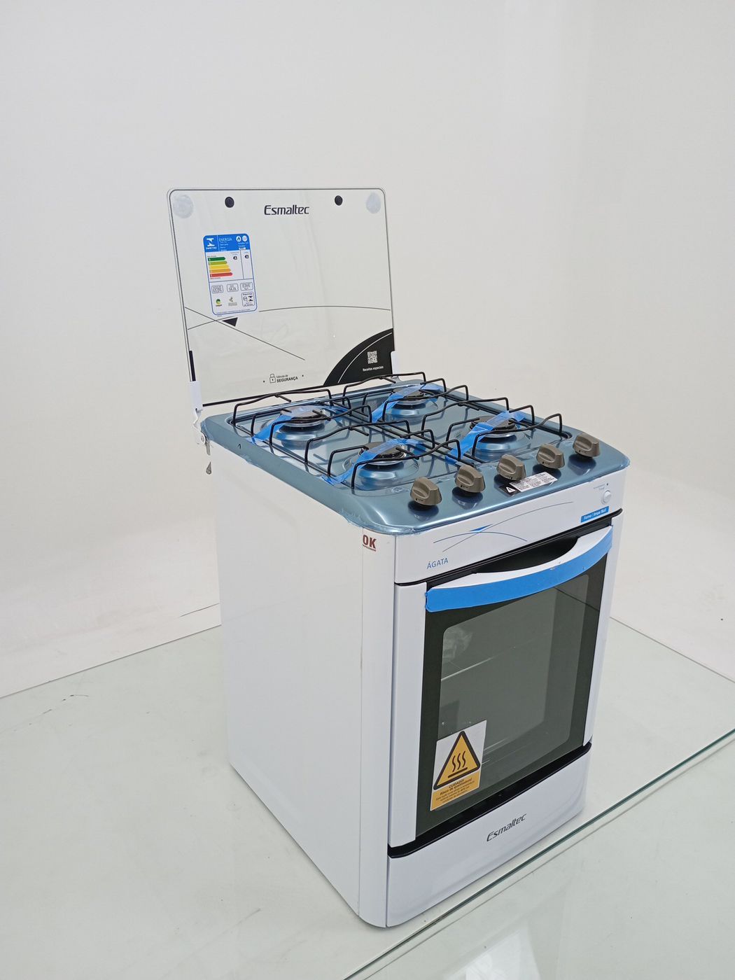 FOGAO ESMALTEC AGATA A GAS C/ ACENDIMENTO AUT