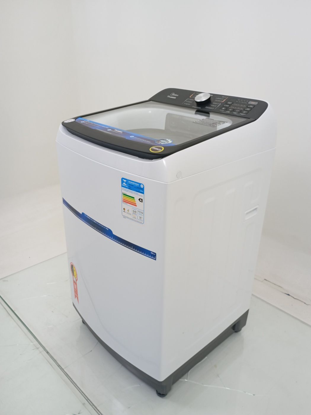 LAVADORA MIDEA LAVADORA TOP LOAD 15KG - BRANC