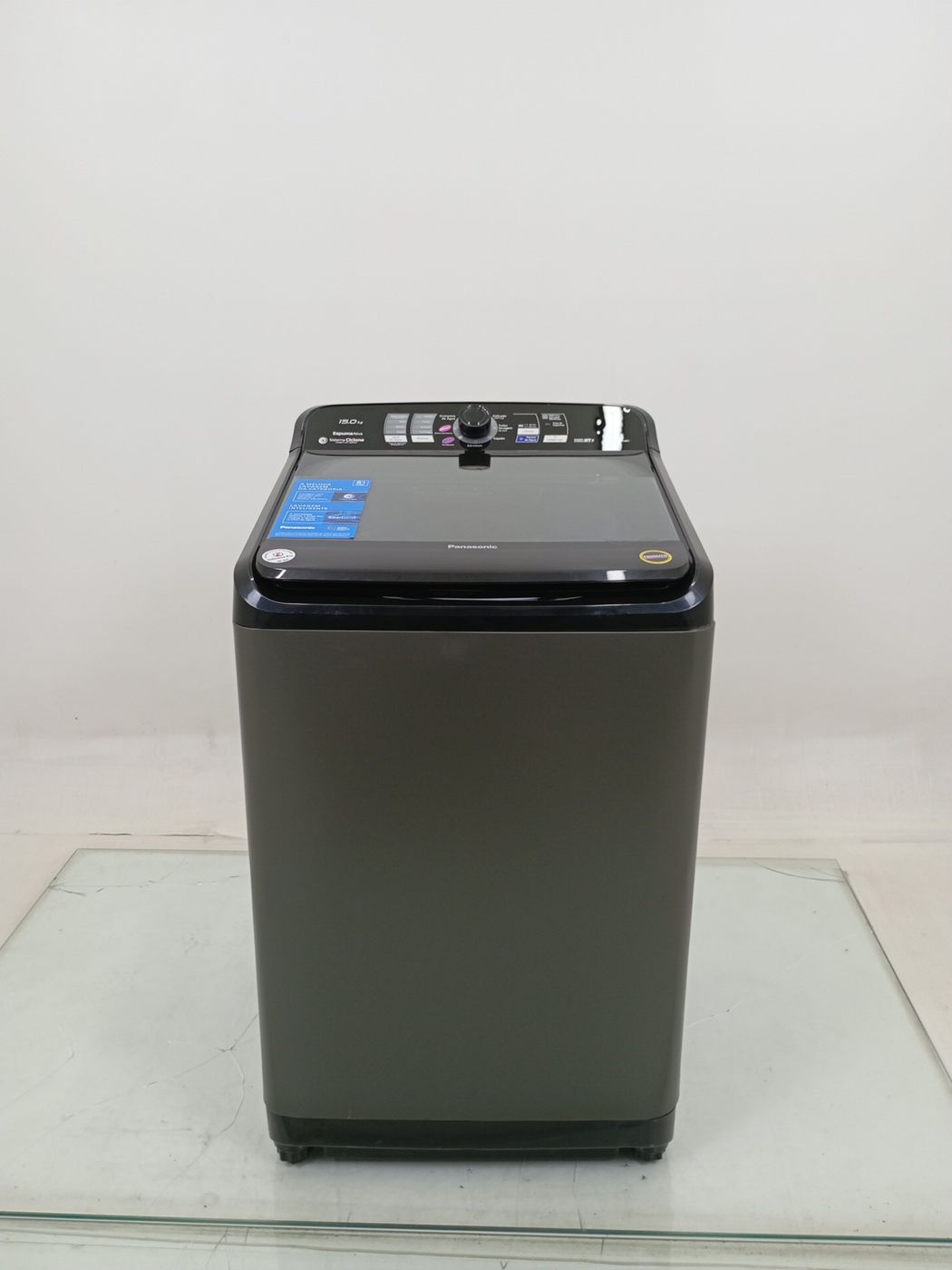 LAVADORA PANASONIC F150B1TA 15KG - PRETO