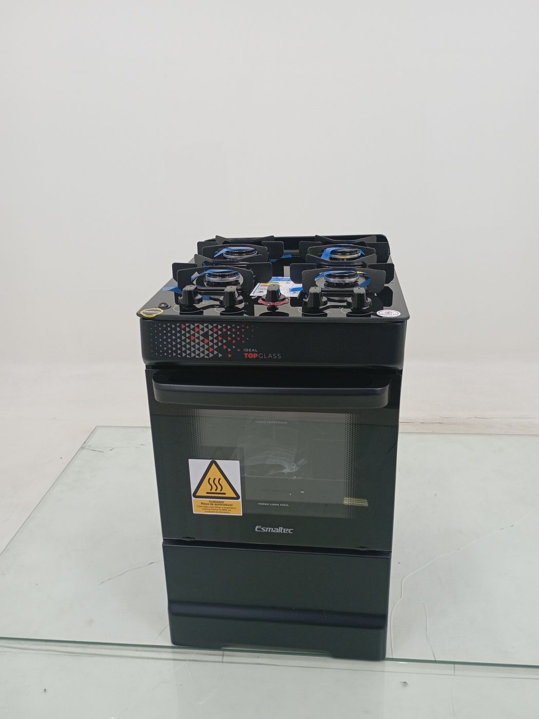 FOGAO ESMALTEC 4126 4 BOCAS IDEAL POP MESA DE