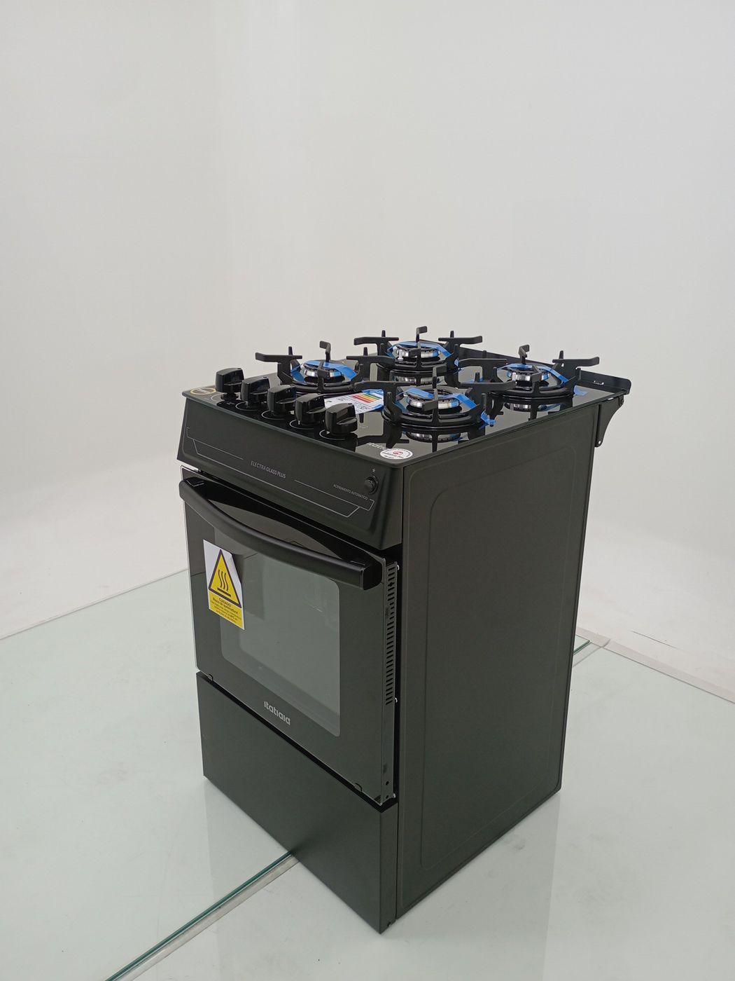 FOGAO ITATIAIA ELECTRA GLASS PLUS 4Q PTO - PR