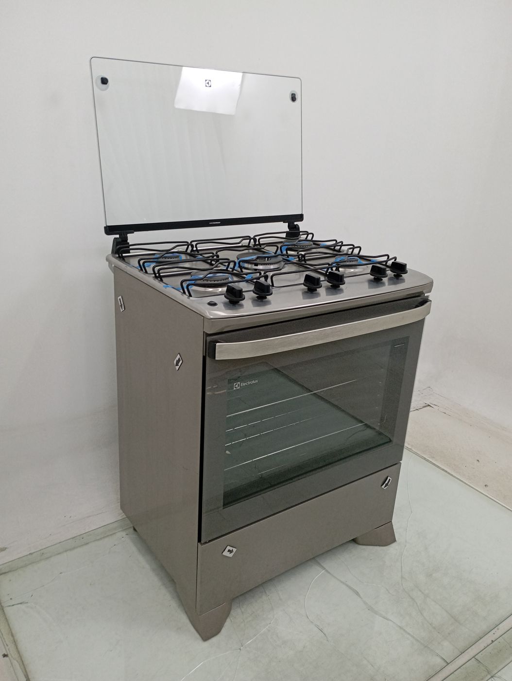 FOGAO ELECTROLUX FE5IC 5 BOCAS MESA INOX PERF