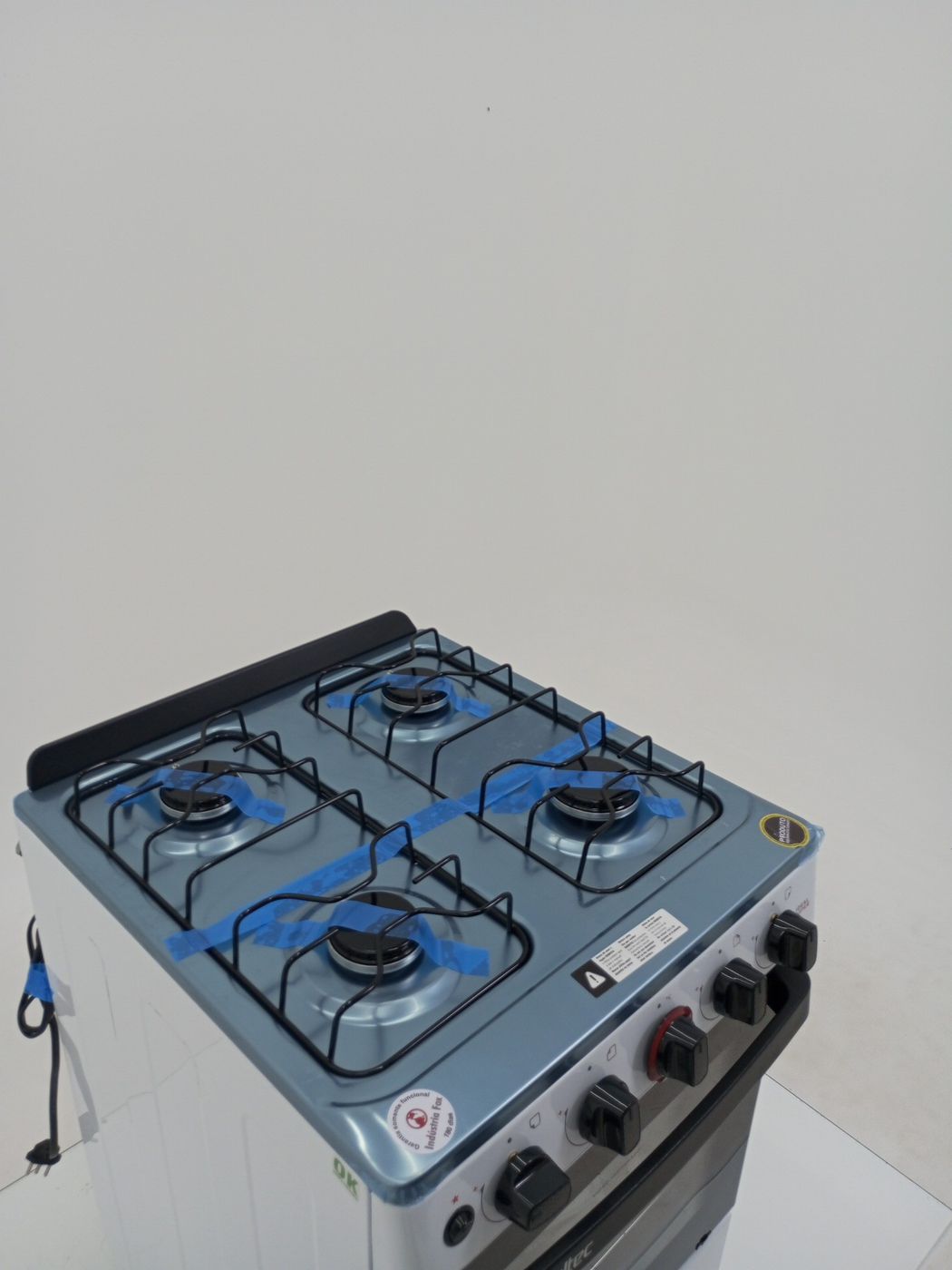 FOGAO ESMALTEC F4IAB 4 BOCAS COM ACENDIMENTO 