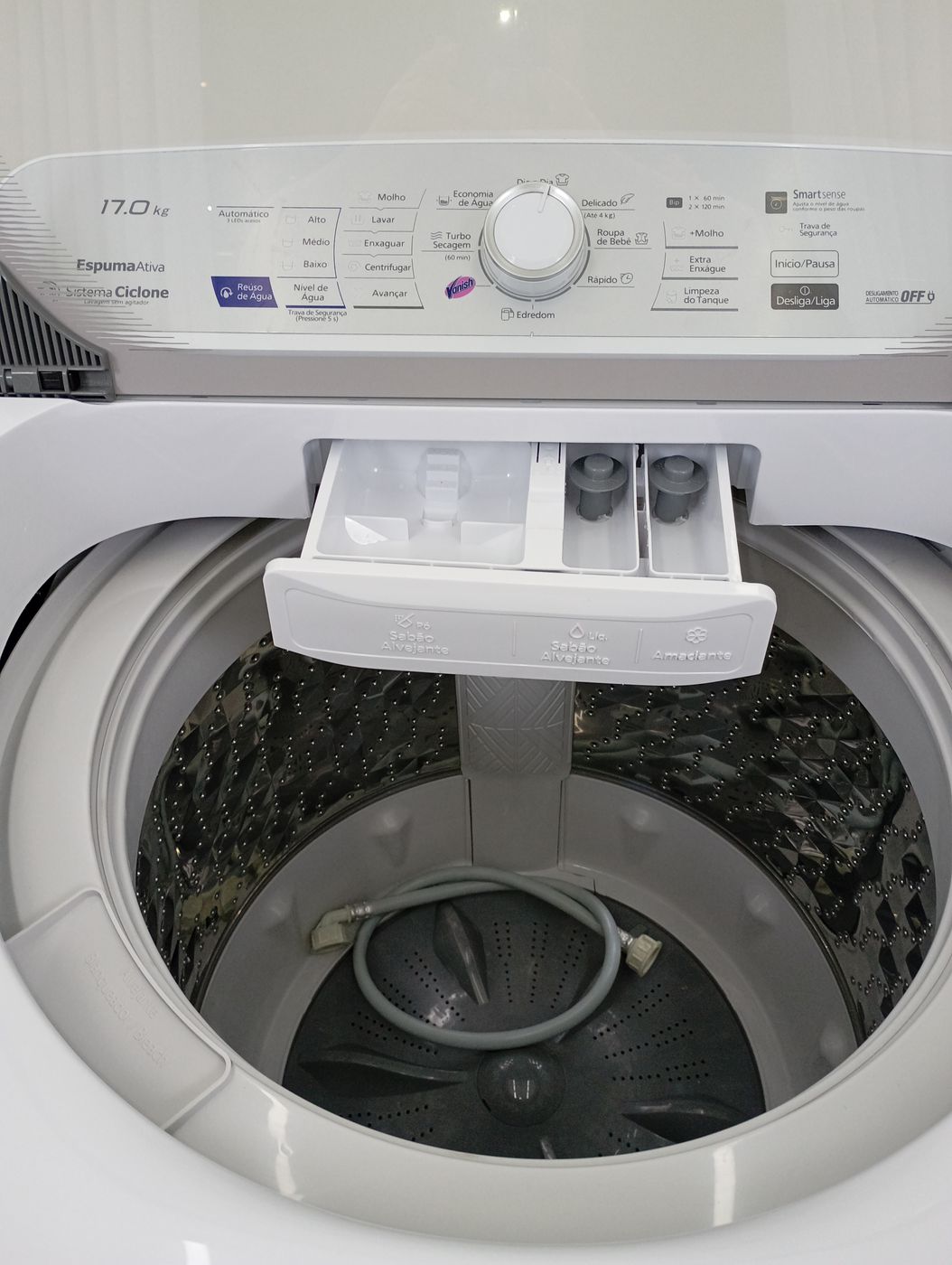 LAVADORA PANASONIC LAVAGEM INTELIGENTE 17KG -