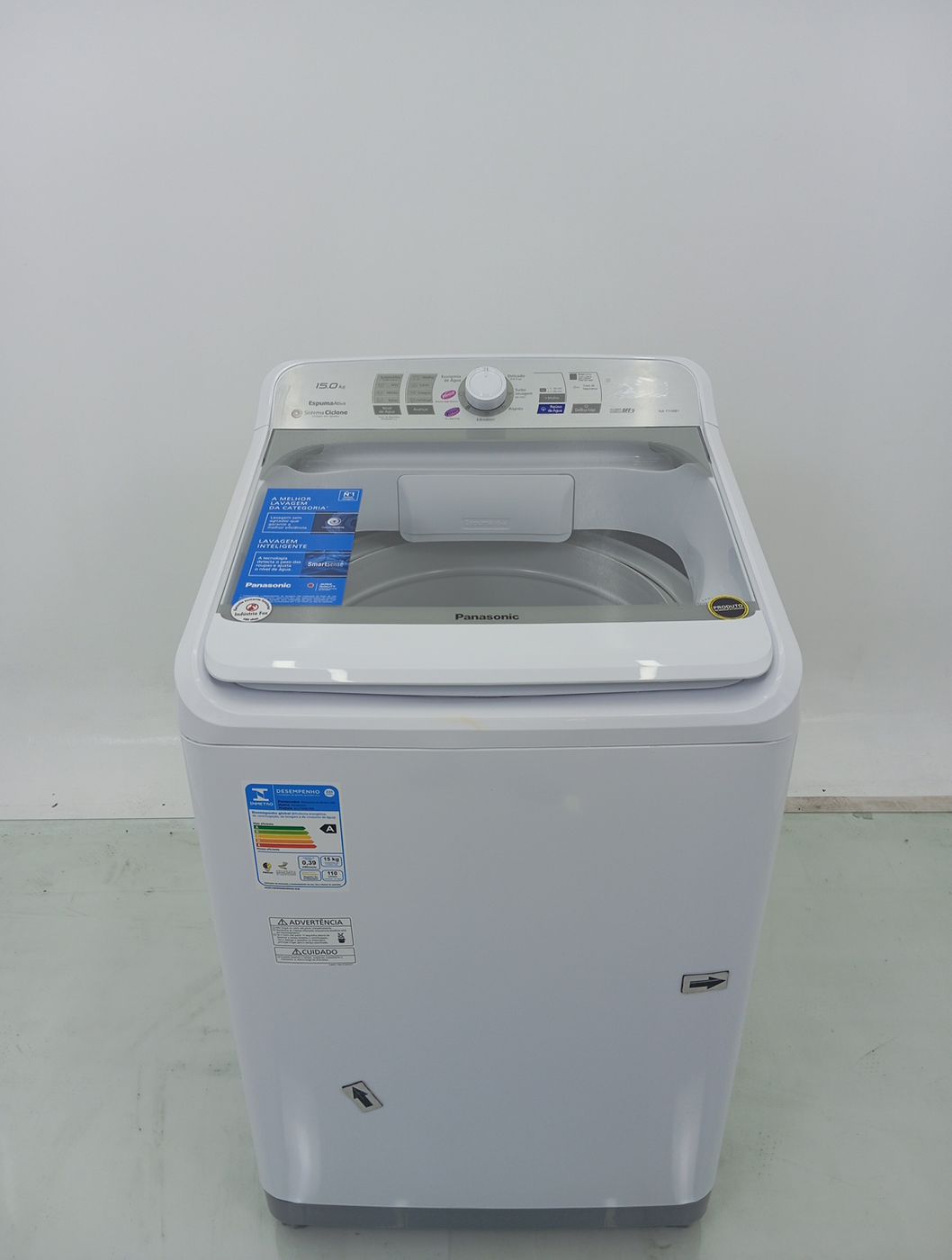 LAVADORA PANASONIC F150B1WB 15 KG - 