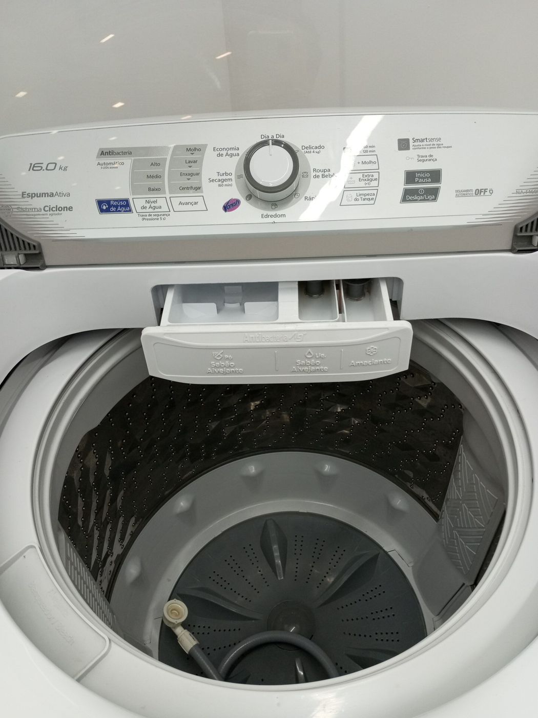 LAVADORA PANASONIC 16KG C/ 9 PROGRAMAS DE LAV