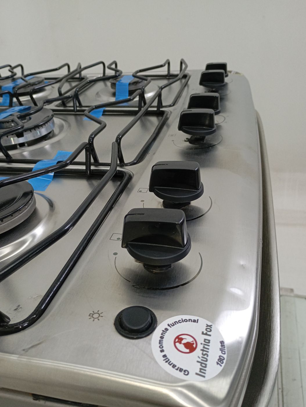 FOGAO ELECTROLUX FE5IC 5 BOCAS MESA INOX PERF