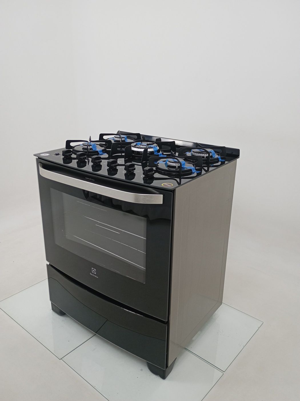 FOGAO ELECTROLUX 76GS 5 BOCAS AUTOMÁTICO COM 