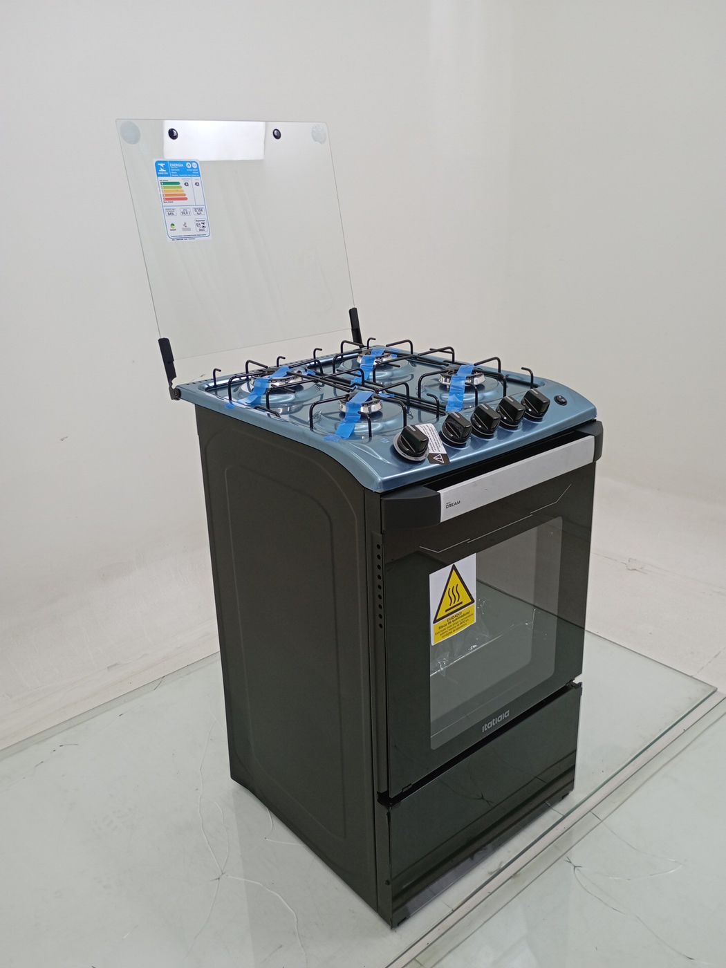 FOGAO ITATIAIA NEW DREAM 4 BOCAS PTO - PRETO