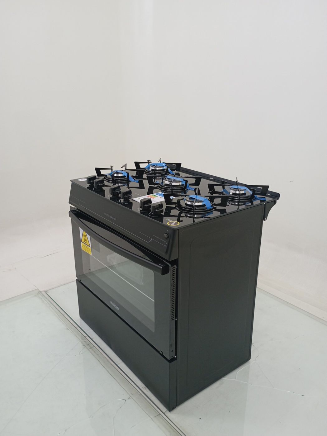 FOGAO ITATIAIA 5 BOCAS ELECTRA GLASS PLUS - P