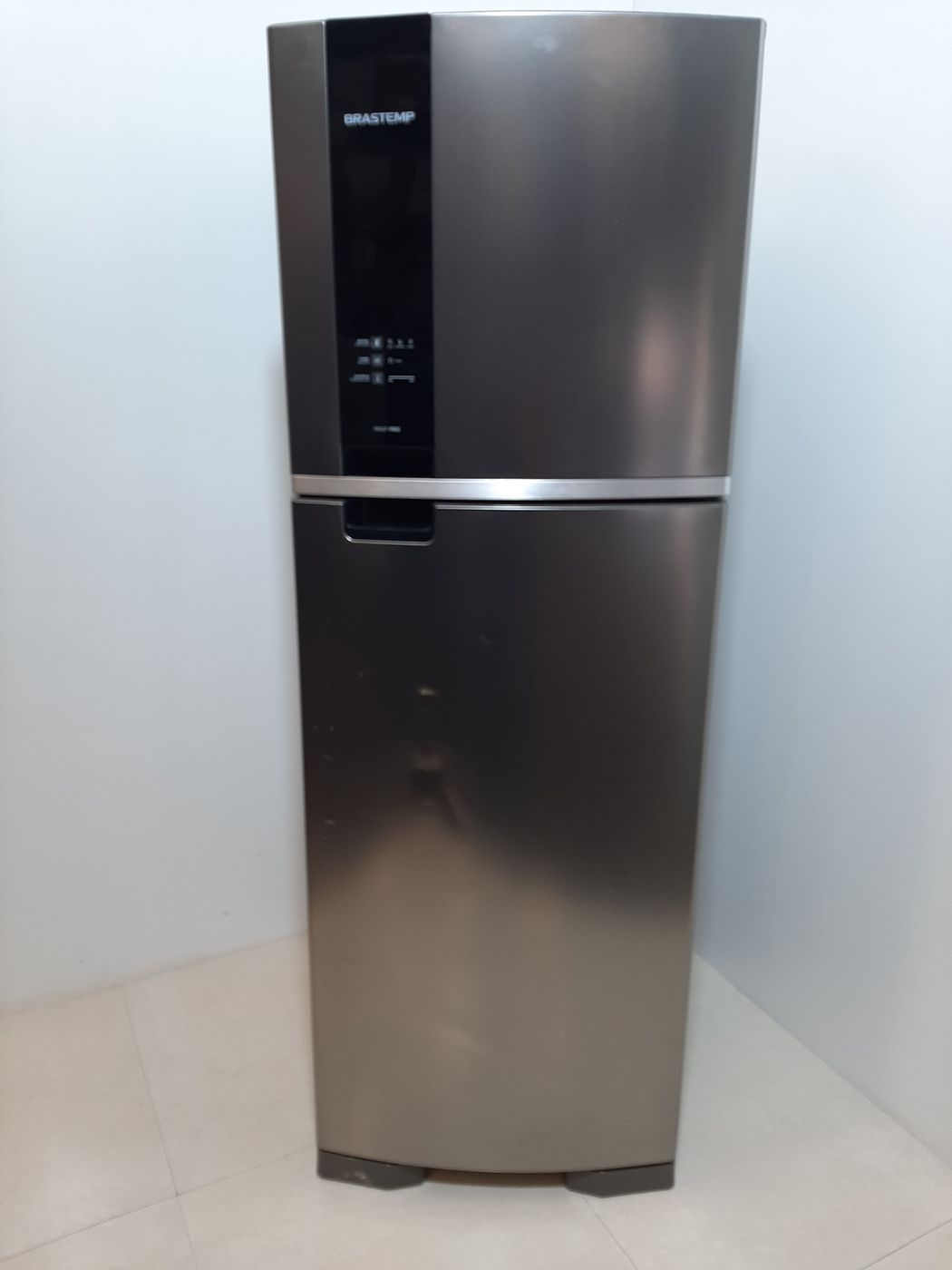 REFRIGERADOR BRASTEMP 2 PORTAS 375L PL - INOX