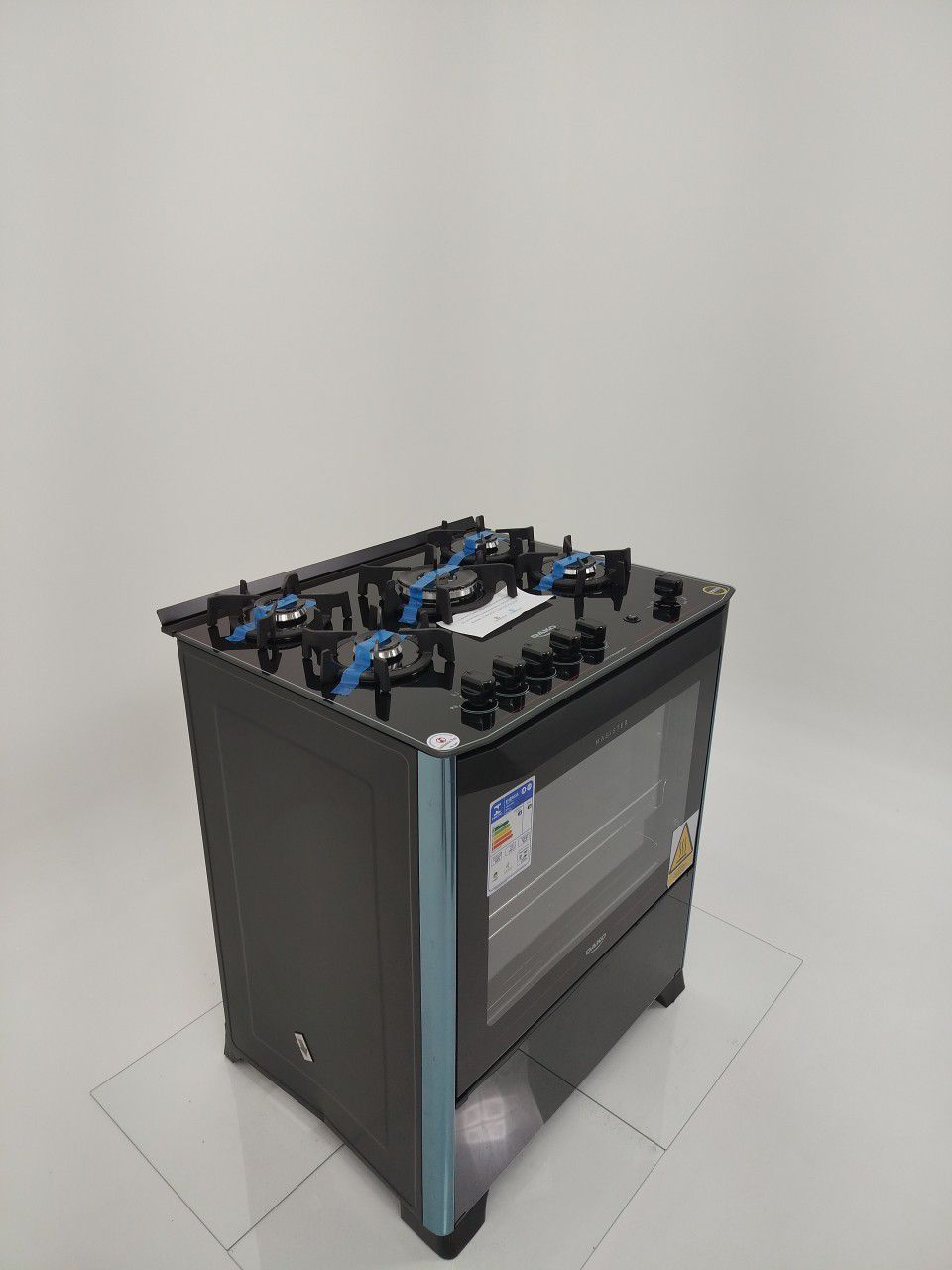 FOGAO DAKO 5 BOCAS MESA DE VIDRO MAGISTER - P