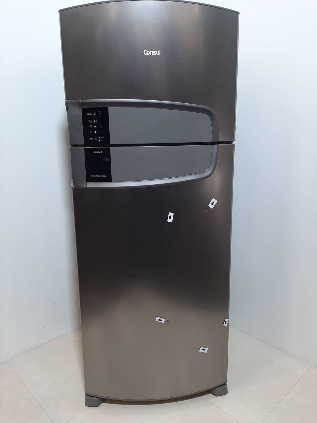 REFRIGERADOR CONSUL 2 PORTAS 405L PL - INOX