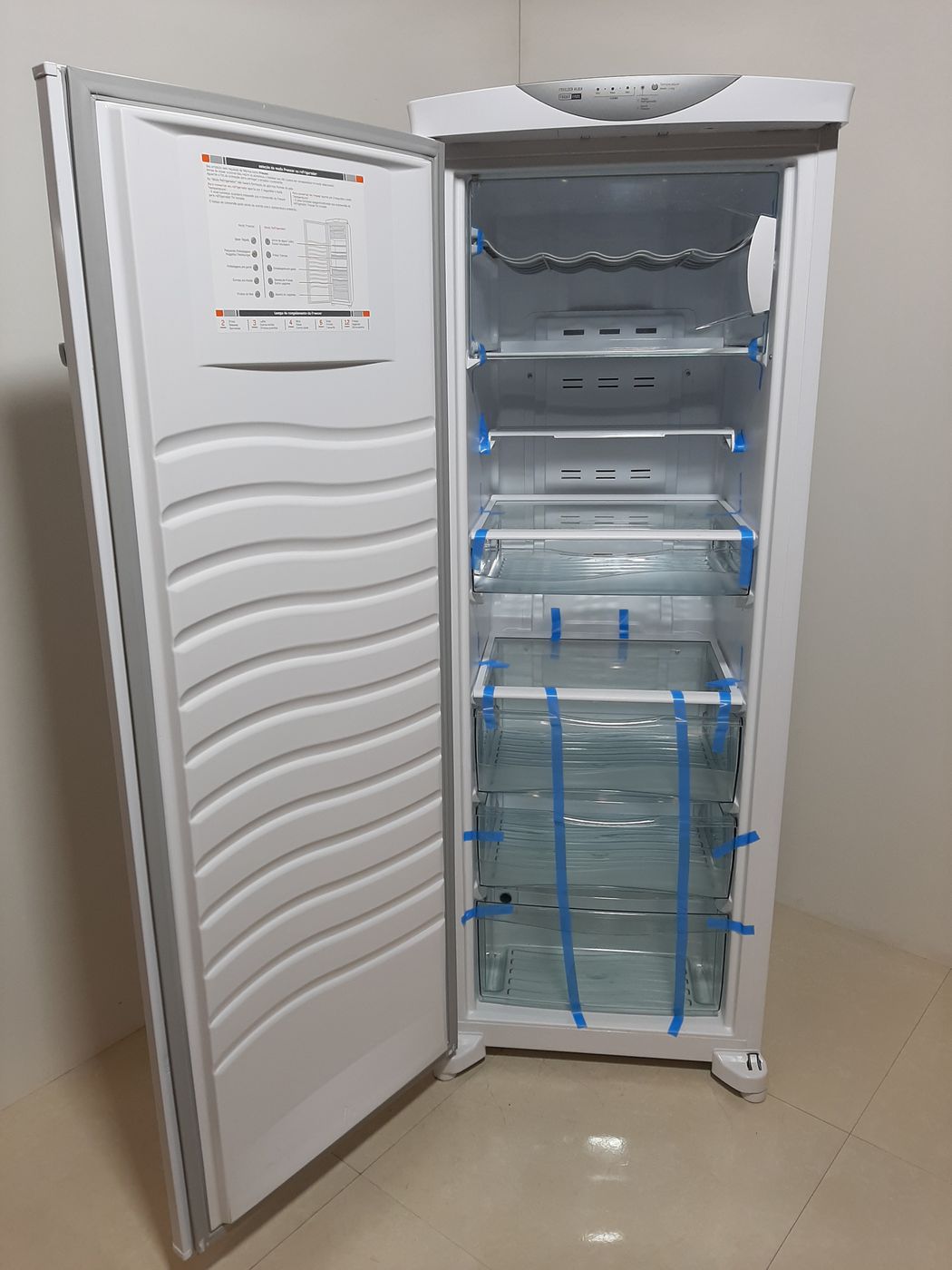FREEZER BRASTEMP VERTICAL 1 PORTA 228L BR - B