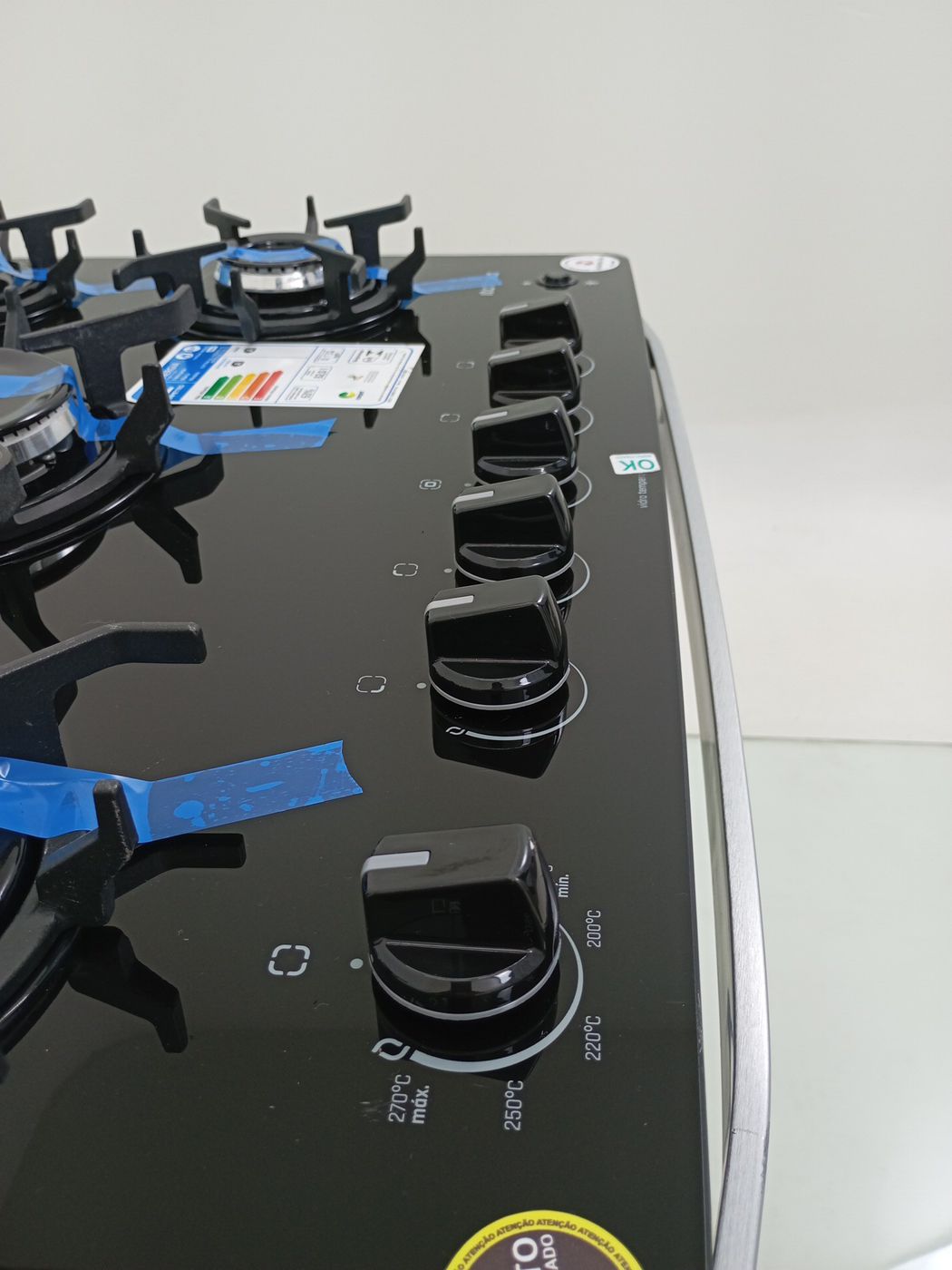 FOGAO ITATIAIA ITAGLASS PLUS 5 BOCAS MESA DE 