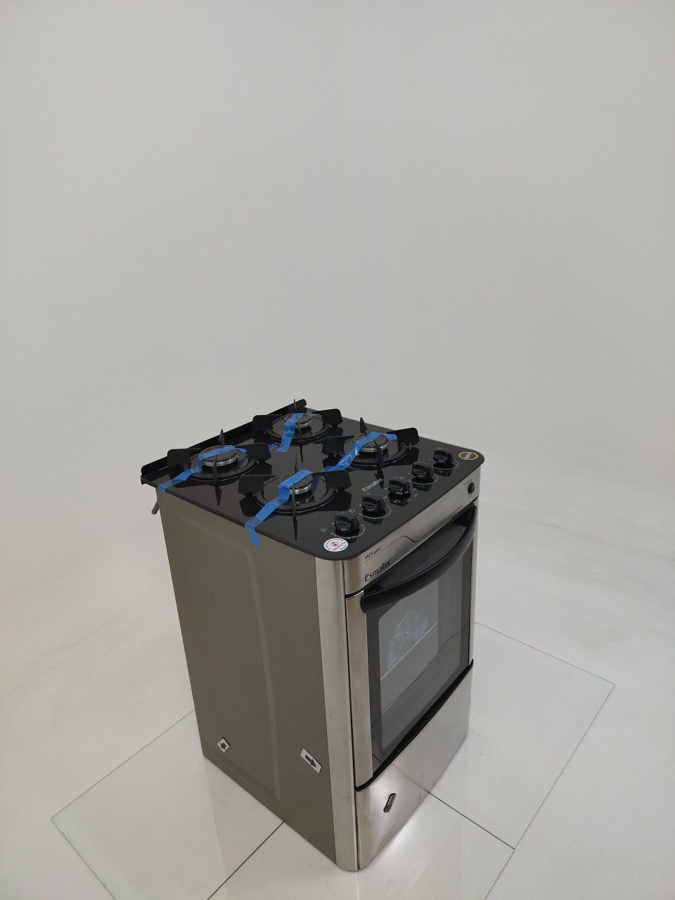 FOGAO ESMALTEC 4 BOCAS FORNO AUTOLIMPANTE E A