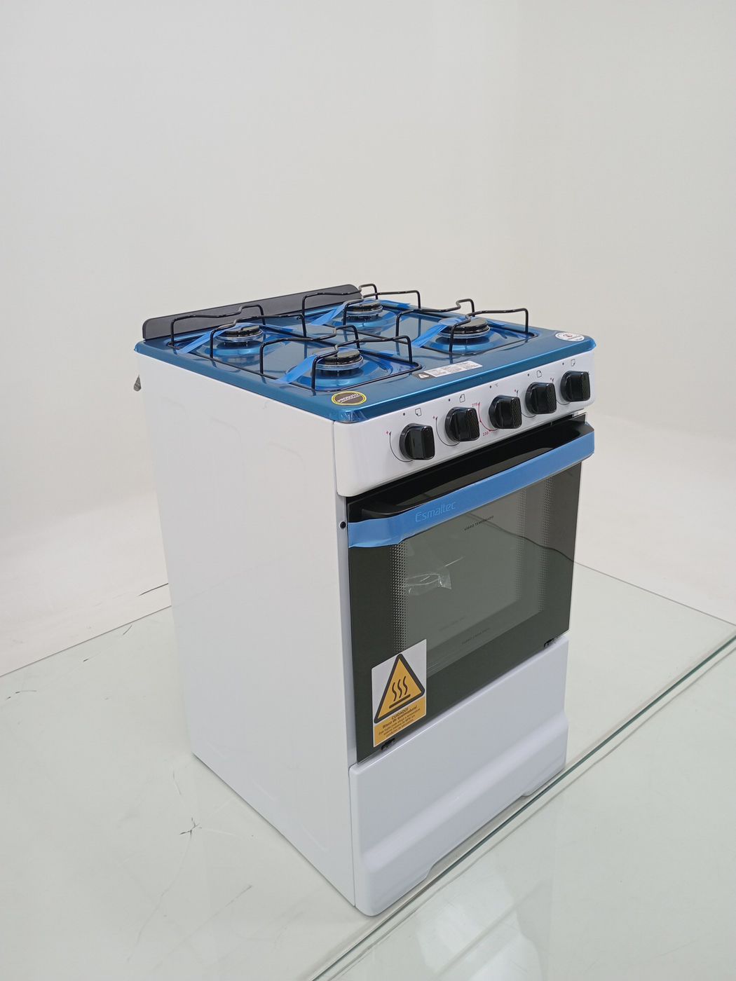 FOGAO ESMALTEC 4120 4 BOCAS IDEAL POP ACENDIM