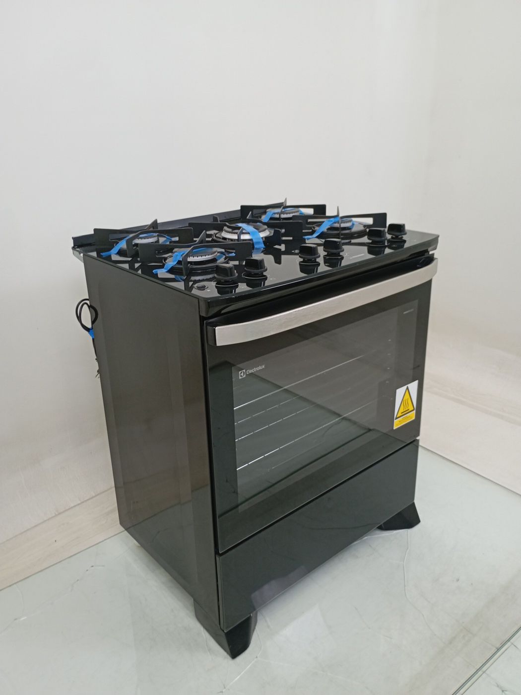 FOGAO ELECTROLUX FE5GP 5 BOCAS MESA DE VIDRO 