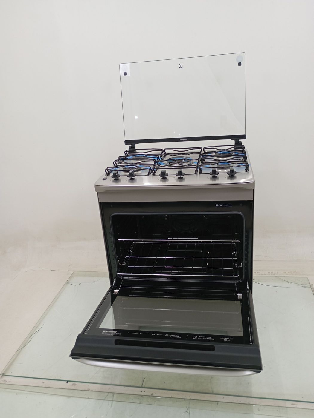 FOGAO ELECTROLUX FE5IC 5 BOCAS MESA INOX PERF