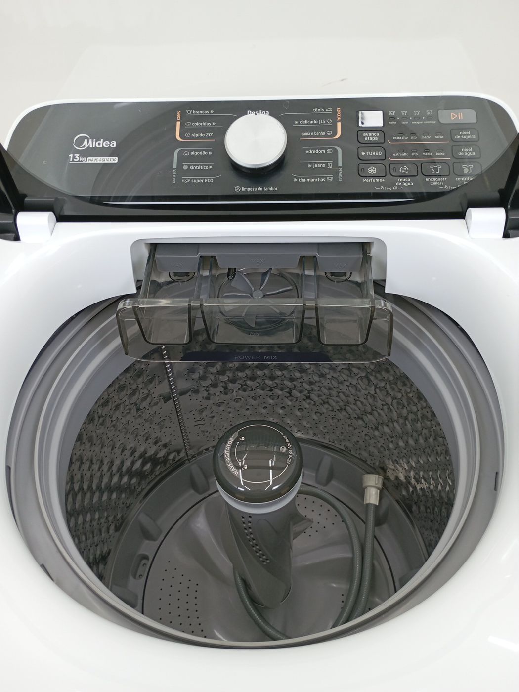 LAVADORA MIDEA MA512W 13KG WAVE AGITADOR - BR