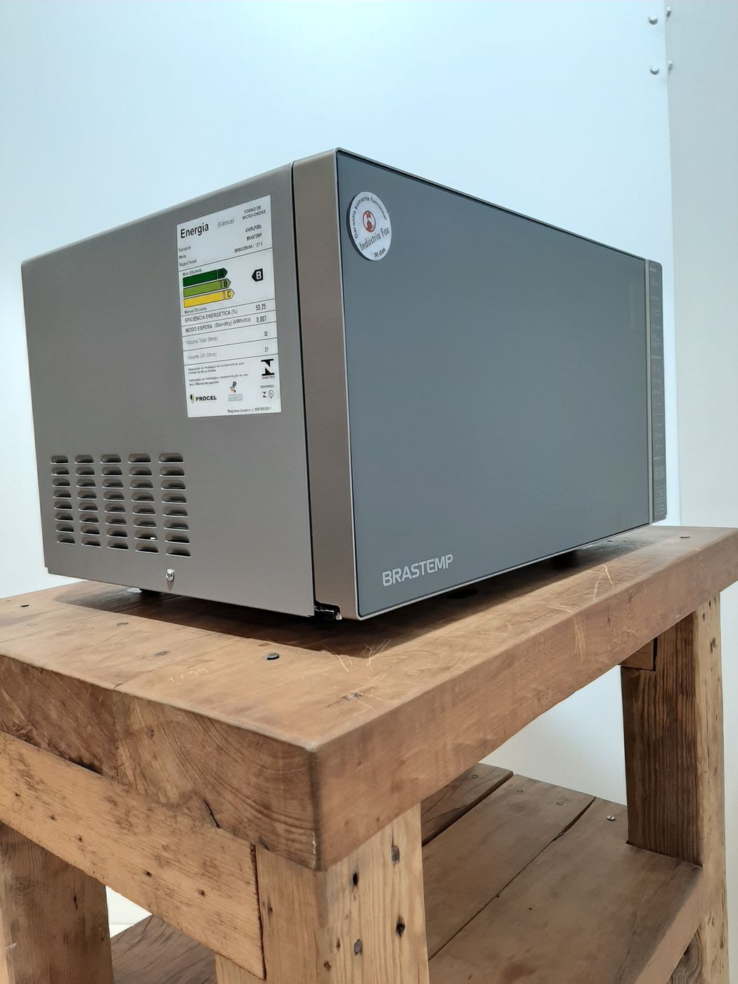 MICRO-ONDAS BRASTEMP 45 L - INOX