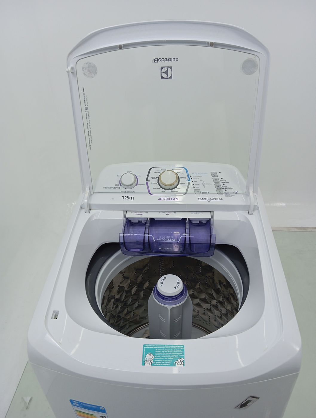 LAVADORA ELECTROLUX LAC12 TURBO ECONOMIA CEST