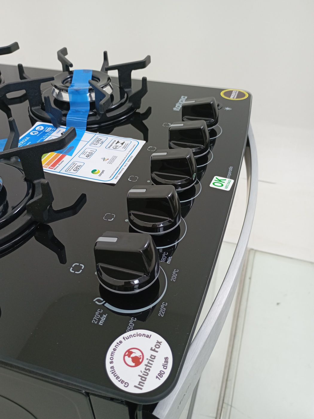 FOGAO ITATIAIA ITAGLASS PLUS 4 BOCAS MESA DE 