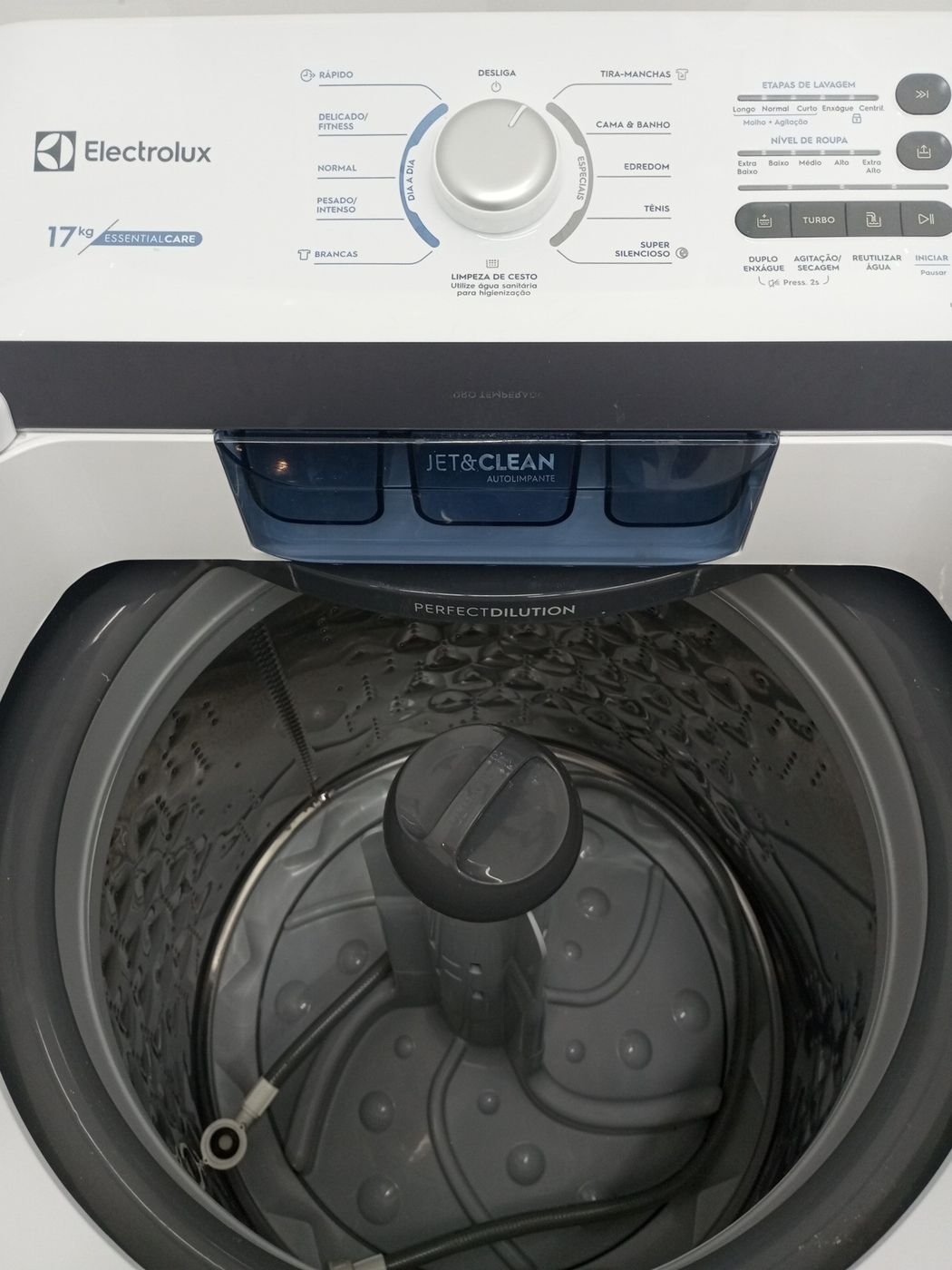 LAVADORA ELECTROLUX LED17 ROUPAS TOP LOAD 17K