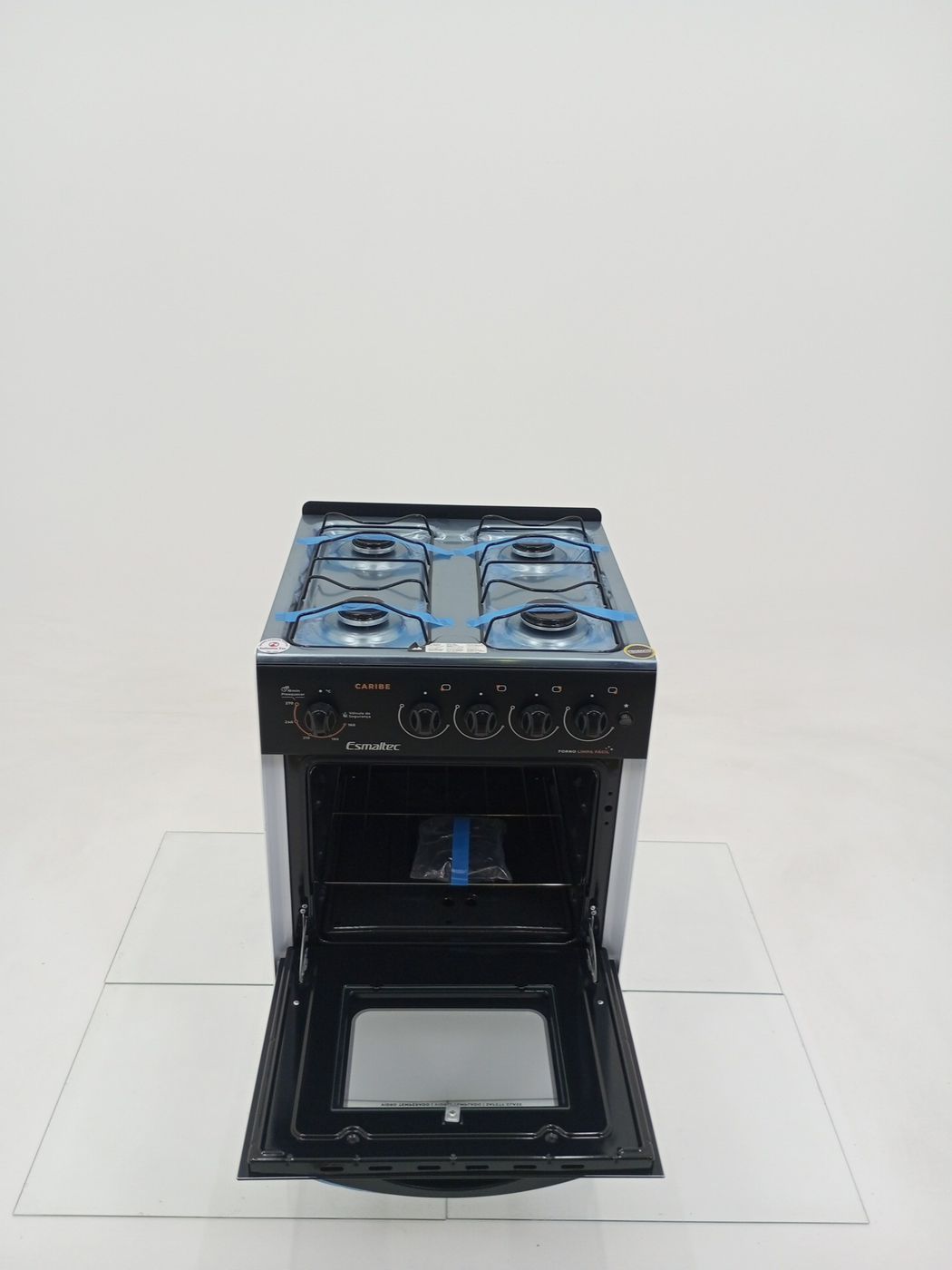 FOGAO ESMALTEC CARIBE 4 BOCAS ACENDIMENTO AUT