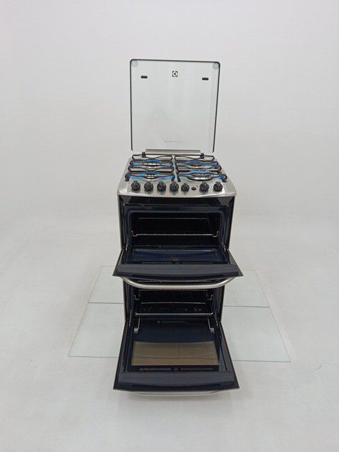 FOGAO ELECTROLUX 56DXQ  4 BOCAS COM FORNO DUP