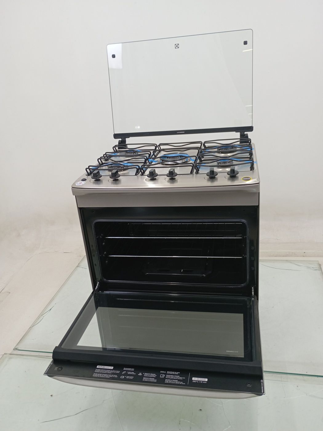 FOGAO ELECTROLUX FE5IG 5 BOCAS MESA INOX PERF