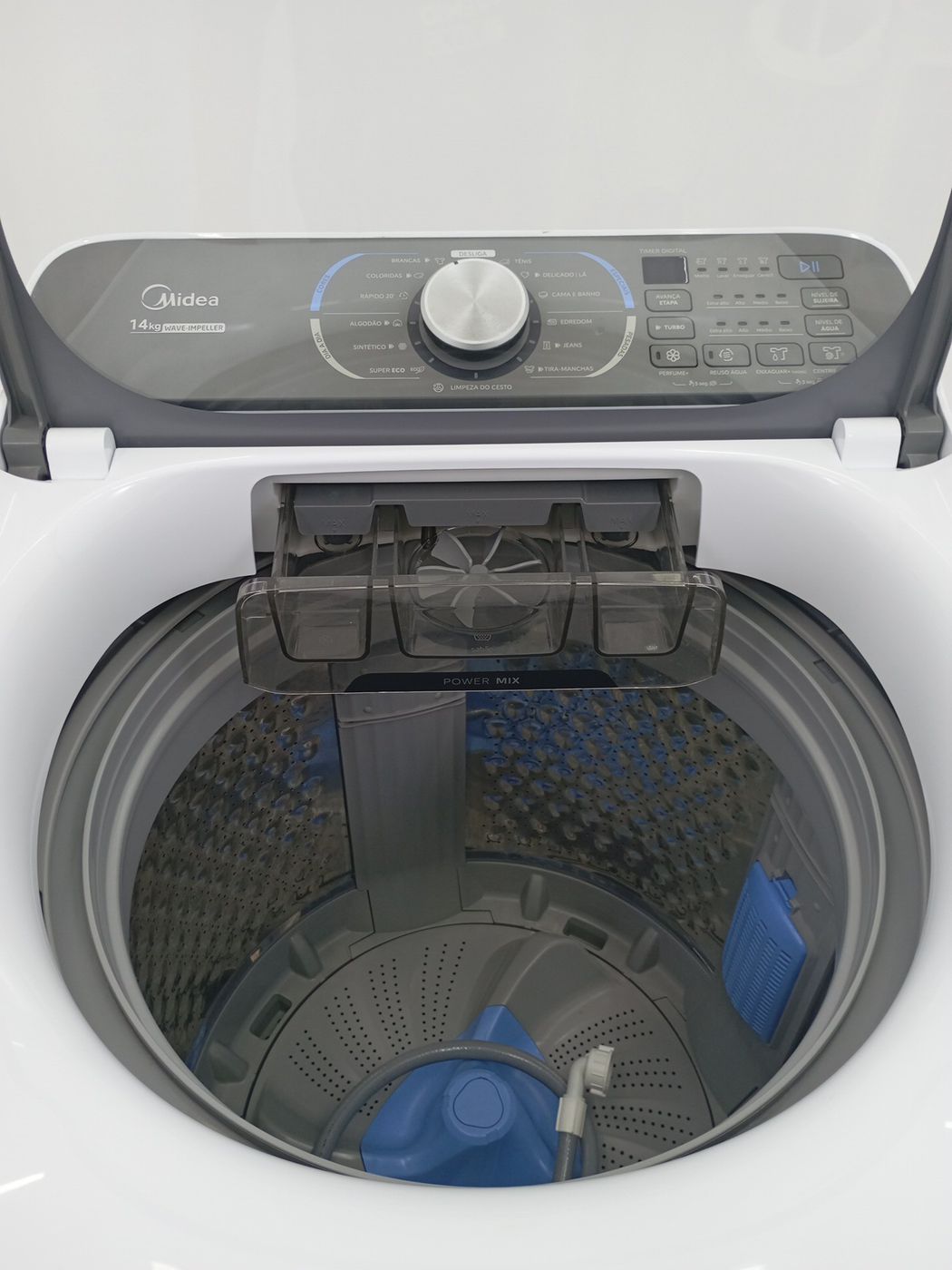 LAVADORA MIDEA TOP LOAD 14KG - BRANCO