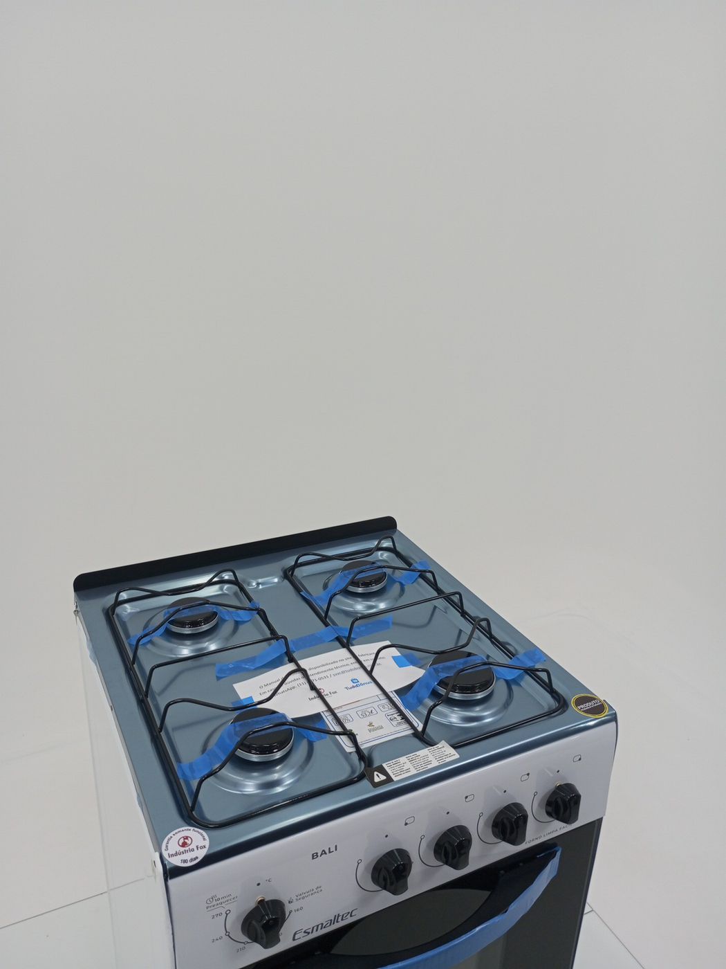 FOGAO ESMALTEC 4 BOCAS BALI ACEDIMENTO MANUAL